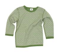 Leela Cotton Baby und Kinder Langarmshirt zum Wenden waldgrün Gr.98/104