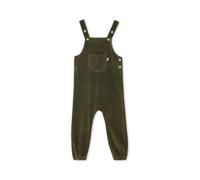 Leela Cotton Baby und Kinder Latzhose Cord Bio Baumwolle oliv Gr.86/92