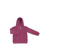 Leela Cotton Piquéstoff Hoodie Bio-Baumwolle Langarmshirt Kapuzenpullover 2023 altrosa 98-104