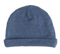 Leela Cotton Beanie Indigo - 2660 blue 74/80