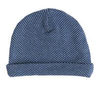 Leela Cotton Beanie Indigo - 2660 blue 98/104