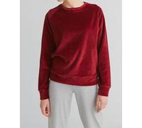 Leela Cotton Damen Nicky Sweatshirt Bio Baumwolle Bordeaux XL