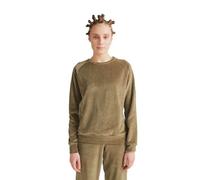 Leela Cotton Damen Nicky Sweatshirt Bio Baumwolle Olive XL