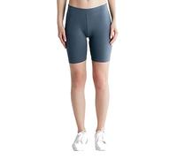 Leela Cotton Damen Radlerhose Bio-Baumwolle Biker Short Sport (DE/NL/SE/PL, Alphanumerisch, L, Regular, Regular, Dunkler Schiefer)