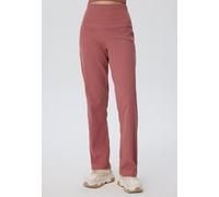 Leela Cotton Damen Ripp Hose 100% Bio Baumwolle Loungepants Strickhose 4071 DUNKEL MAUVE XL