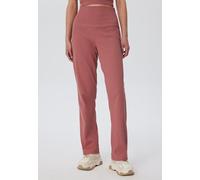 Leela Cotton Damen Ripp-Hose aus 100% Bio-Baumwolle - Weich, Bequem & Nachhaltig Dunkel mauve M