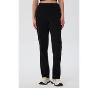 Leela Cotton Damen Ripp-Hose aus 100% Bio-Baumwolle - Weich, Bequem & Nachhaltig Schwarz M