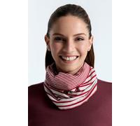 Leela Cotton Damen Wende Loop Schal - 9626 Ziegelrot/Beige One Size