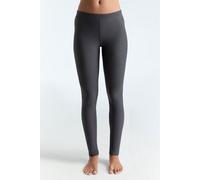 Leela Cotton Damen Winter Leggings Bio Baumwolle mit Elasthan Anthrazit M