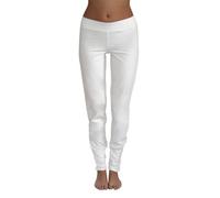 Leela Cotton Damen Yogahose 6 Farben Bio-Baumwolle Sporthose Fitnesshose 4415 naturweiß XL