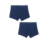 Leela Cotton Jungen Retroshorts Admiralblau 2er Pack Gr. 116