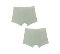 Leela Cotton Jungen Retroshorts Eisberggrün 2er Pack Gr. 140