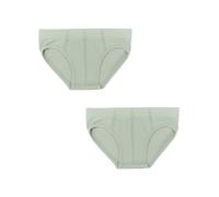 Leela Cotton Jungen Slip Eisberggrün 2er Pack Gr. 140