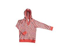 Leela Cotton Kinder Kapuzenshirt Langarmshirt Bio-Baumwolle Kapuzenpullover 2471 (98-104, Sonne)