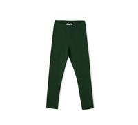 Leela Cotton Kinder Ripp Leggings aus 100% kba-Baumwolle - Feiner Ripp Struktur 2052 Tannennadel 74/80