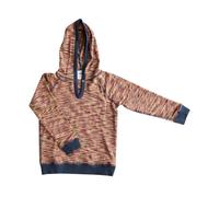 Leela Cotton Kinder Shirt mit Kapuze Meer Gr.86/92