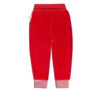 Leela Cotton Baby Kinder Hose Nickyhose Bio-Baumwolle Nicki Strampelhose Jungen Mädchen Gr. 50/56 bis 104 (50/56, Ziegelrot)