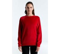 Leela Cotton Nickysweatshirt - 1277 Ziegelrot S