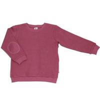 Leela Cotton Sweatshirt Piquestoff Bio-Baumwolle Langarmshirt Sweatpullover altrosa 128