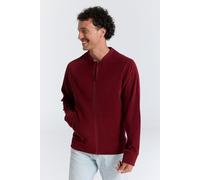 Leela Cotton Unisex Baseballjacke Bordeaux M