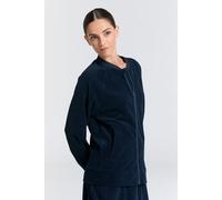 Leela Cotton Unisex Baseballjacke Nachtblau M
