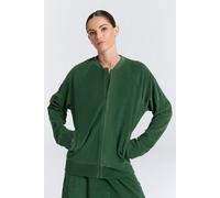 Leela Cotton Unisex Baseballjacke Tannennadel M