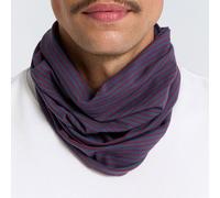 Damen Schlauchschals Loop Schal Bio-Baumwolle Jersey "Leela Cotton" indigo-rosarot One Size