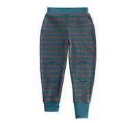 Leela Cotton Kinderhose Bio-Baumwolle Waffel Pique Strick Hose Waldstreifen (as3, Numeric, Numeric_98, Numeric_104, Regular, Waldstreifen, 98-104)