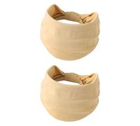 LeeQinersw 2x Stirnband -Schweißband Waschbares Leicht bequeme Bandanas Athletic Hair Bands für Fußball -Softball -Sporttraining, Khaki