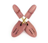 LeeQinersw Schuhspanner Zedernholz Schuhformer Schuhdehner Schuhhalter aus Robustem Zedernholz mit Konturiertem Leisten Erhält Oberleder Metallmittelstange