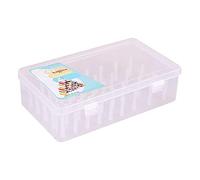 Leer Klar Garnbox, Box Quilt Nähgarnhalter Aufbewahrungsbox Nähmaschinenspulen inklusive Aufbewahrungsbox, transparent 42 Nähgarn