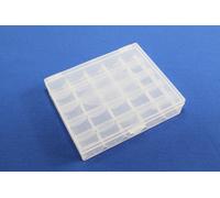 leere Spulenbox für 25 Spulen