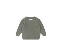 leevje-Mini-Me Chunky Knit 'green' aus Bio-Baumwolle für Kinder - green - 92