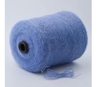 LEEYOX 500 g Mohair-Kaschmir-Garn, Häkelwolle, zum Stricken von Pullovern, weicher, feiner Seide, Strickschal