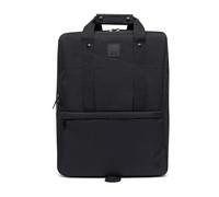 Lefrik Rucksack Daily: Perfekte Balance zwischen Funktionalität und Mode - 100 % recycelter Stoff - umweltfreundlich (schwarz)