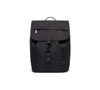 Lefrik Scout Mini Rucksack, perfekt für den Alltag, 100 % recyceltes Gewebe, 30 x 22 x 13 cm, 340 g, Schwarz