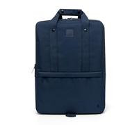Lefrik Smart Daily Rucksack, Balance zwischen Funktionalität und Mode, 100 % recycelter Stoff, umweltfreundlich, Marineblau, M