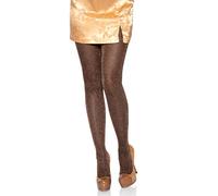 LEG AVENUE 7130 - Lurex-Strumpfhose, Einheitsgröße, Rose Kupfer