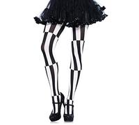 LEG AVENUE Damen Optical Illusion Strumpfhose, Schwarz, Einheitsgröße EU