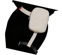 Leg Bag Leder Hüfttasche für Männer und Frauen auf, White | Leder Beingurt Hüfttasche für Männer und Frauen, Beintasche für Outdoor Reisen, Angeln, Radfahren, taktische
