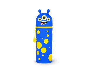 Legami 2-in-1-Federmäppchen aus Silikon 'Monster' - Super Soft!