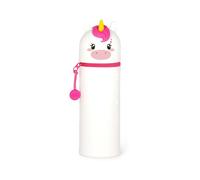 PENCIL CASE - KAWAII - UNICORN - 2-IN-1 SILICONE