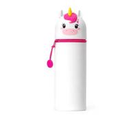 LEGAMI 2-in1 Silikon-Federmäppchen Kawaii - Einhorn