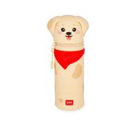 Legami 2in1 Silicone Hund Golden Pencil Case