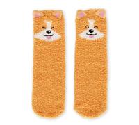 LEGAMI Unisex Calze Antiscivolo rutschfeste Socken, Corgi, 35-42