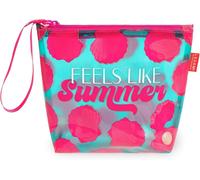 LEGAMI Damen Pochette Mare Strandtasche, Türkis