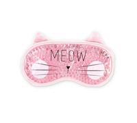 Legami - Chill Out, Augen-Gel-Maske, 19,5 x 11 (H max) cm, aus PVC und Polyester, Kitty-Thema, wiederverwendbar, elastisch, verstellbar, perfekte Passform, warm- und Kalt-Effekt