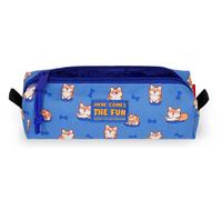 Legami Federmäppchen My Pencil Case – Corgi-Motiv, Reißverschluss, Recycling-Kunststoff 22 x 6 cm