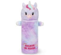 Legami - Super weiches Federmäppchen, Unicorn-Motiv, weiches Federmäppchen, Karton mit Malvorlage inklusive, 100% Polyester, Super Soft Pencil Case.