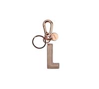Legami INK0012 My Initial Schlüsselanhänger L Pink Roségold, Pink, Taglia unica